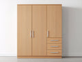 Armadio-derivato del legno-168x57x202 cm-rovere chiaro-moderno