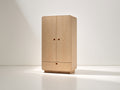 Armadio-legno-118x54x190 cm-legno naturale-scandinavo